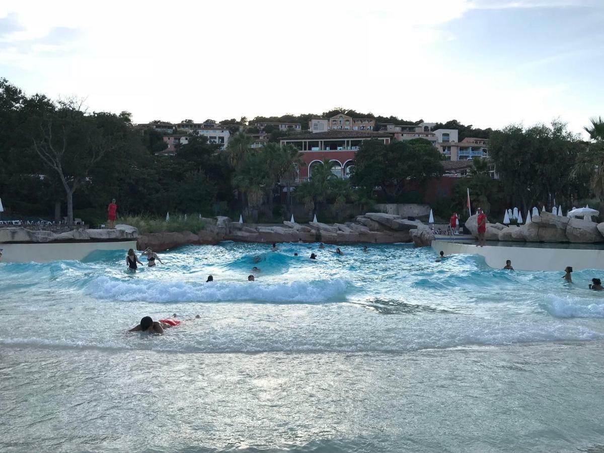 Les Restanques, Bastides Vue Golfe Saint Tropez Lägenhet Grimaud Exteriör bild